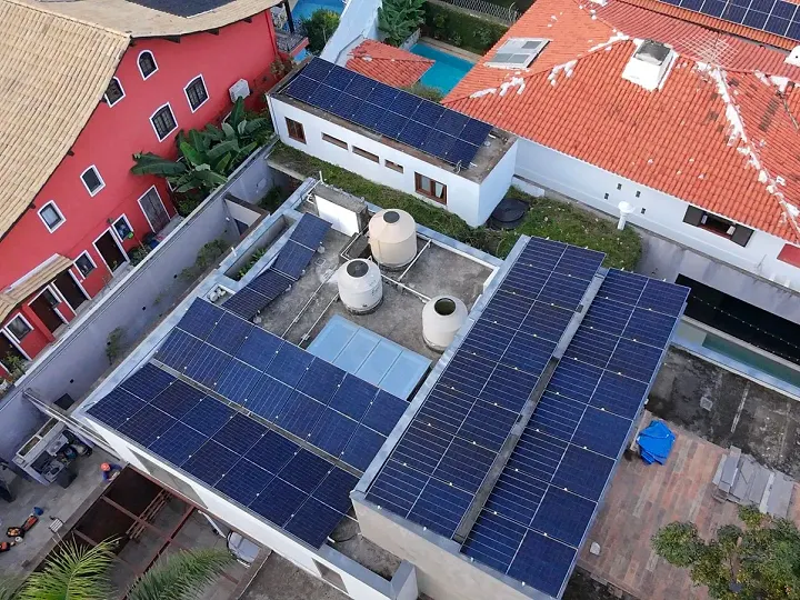 Sistema solar comercial em São Caetano do Sul